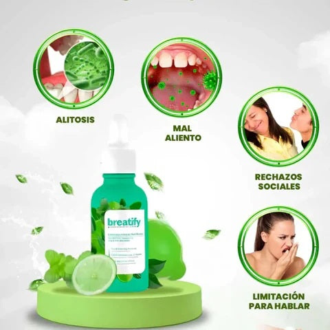 Breatify® | Gotas Para Mal Aliento
