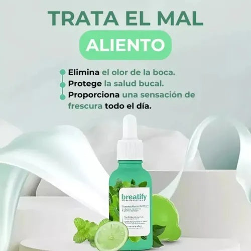 Breatify® | Gotas Para Mal Aliento