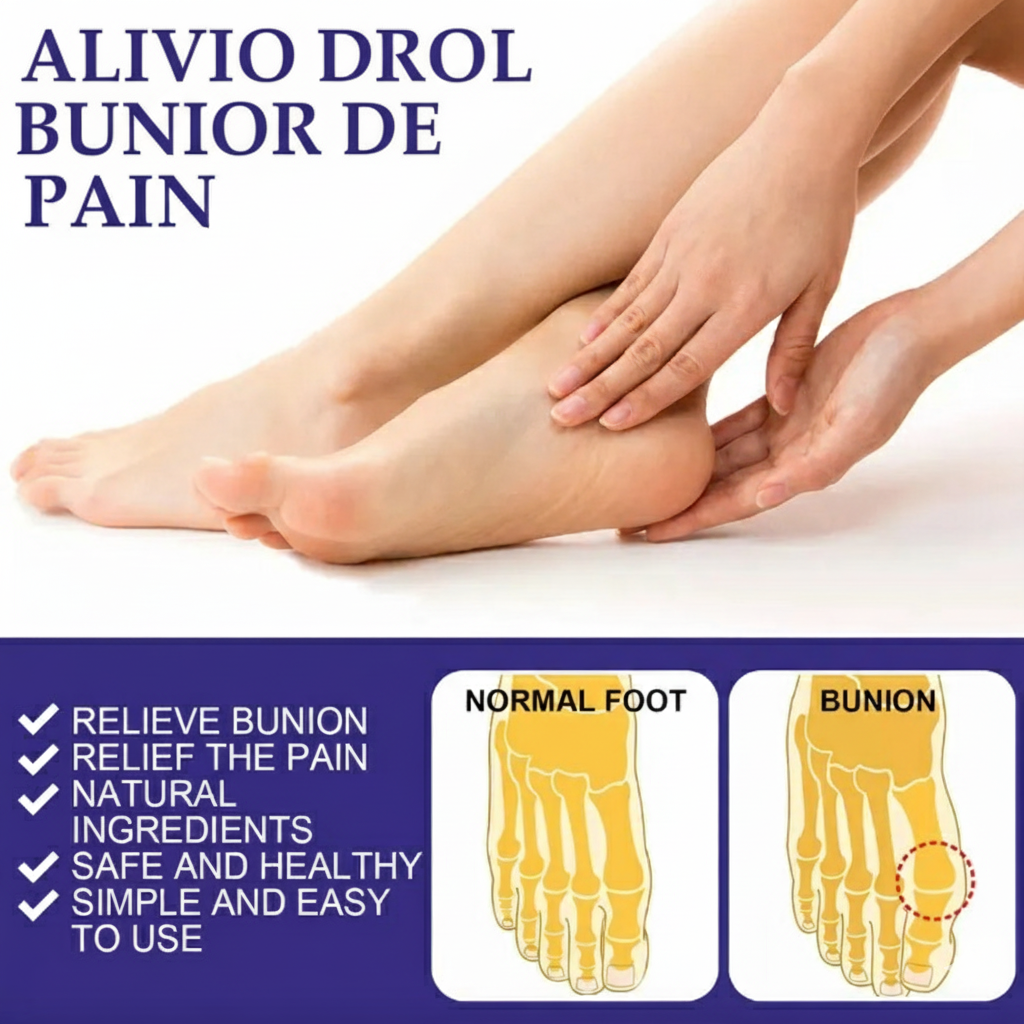 BunionRelief™ – Parche Corrector Invisible