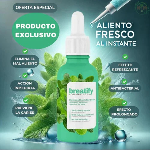Breatify® | Gotas Para Mal Aliento
